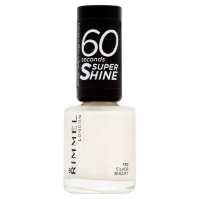 Rimmel 60 Seconds Super-Shine Nail Polish - Silver Bullet