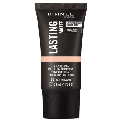 Rimmel London Lasting Matte Foundation Fair Porcelain 30ml