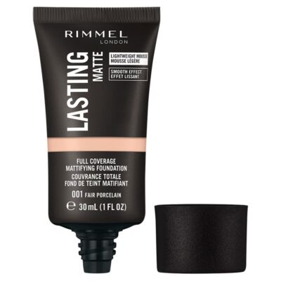 Rimmel London Lasting Matte Foundation Fair Porcelain 30ml