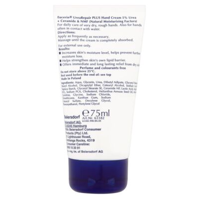 Eucerin UreaRepair Plus 5 Urea Hand Cream 75ml