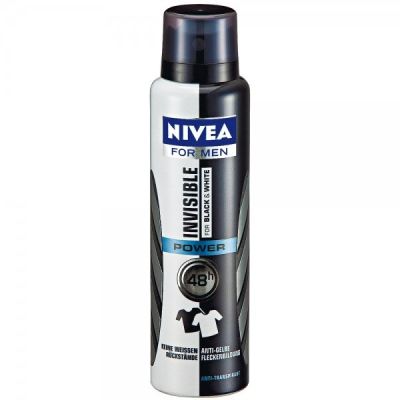 Nivea For Men aerosol deodorant black & white 150ml