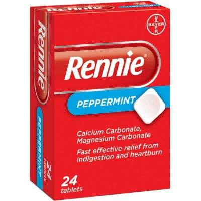 Rennie tablets peppermint 24 pack