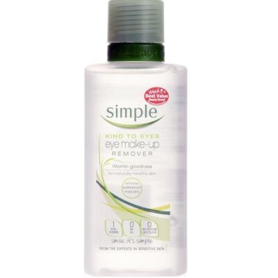 Simple conditioning eye make-up remover 125ml