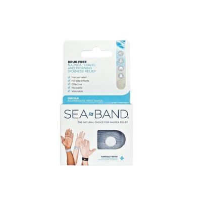 Sea-band wrist band grey