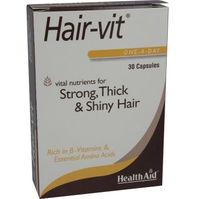 Healthaid lifestyle range Hair-Vit capsules 30 pack