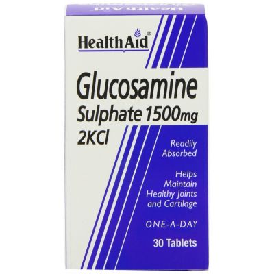 Healthaid supplements glucosamine sulfate tablets 1500mg 30 pack