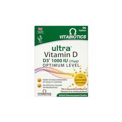 Ultra vitamin D3 tablets 96 pack