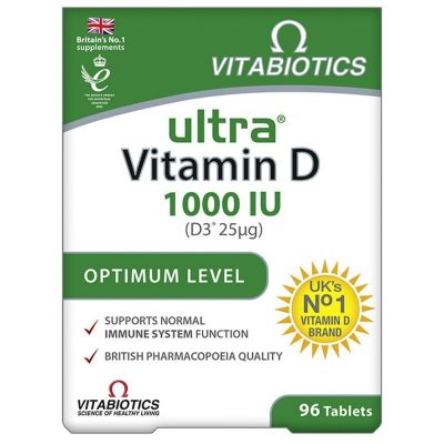 Ultra vitamin D3 tablets 96 pack