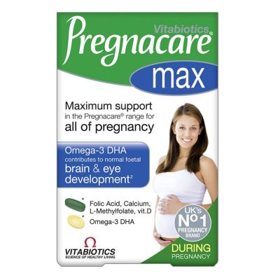 Pregnacare max tablets plus omega-3 capsules 84 pack