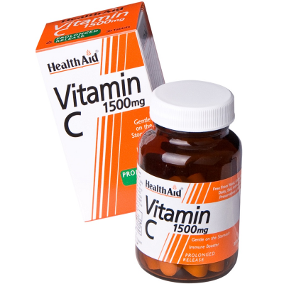 Healthaid vitamin C supplements vit C prolonged release  tablets 1500mg 30 pack