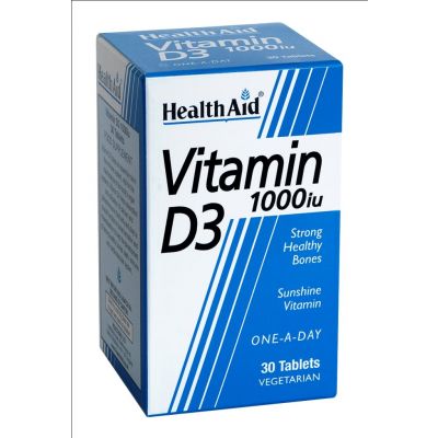 Healthaid vitamin D supplements vitamin D tablets 1000iu 30 pack