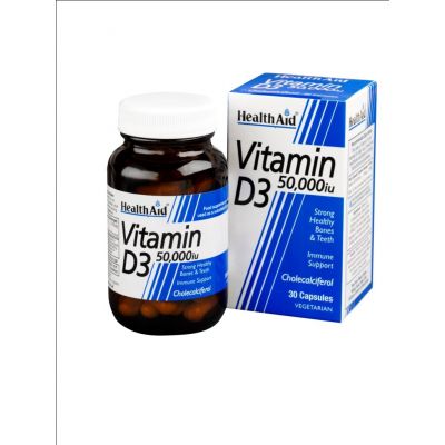 Healthaid vitamin D supplements vitamin D3 50,000iu capsules 30 pack