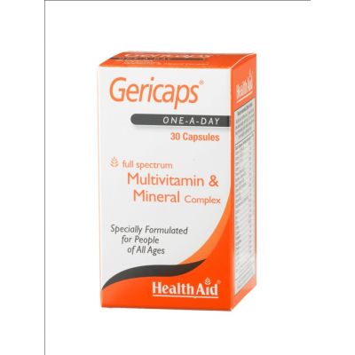 Gericaps multivitamin & mineral capsules 30 pack