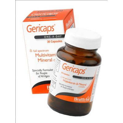 Gericaps multivitamin & mineral capsules 30 pack