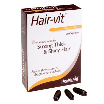 Healthaid lifestyle range Hair-Vit capsules 30 pack