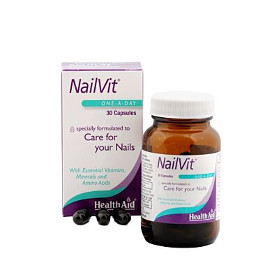 Healthaid lifestyle range Nail-Vit one-a-day capsules 30 pack