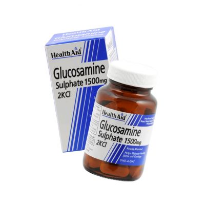 Healthaid supplements glucosamine sulfate tablets 1500mg 30 pack