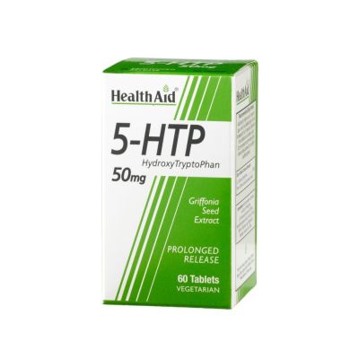 Healthaid amino acid supplements L-5 hydroxytryptophan tablets 50mg 60 pack