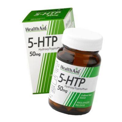 Healthaid amino acid supplements L-5 hydroxytryptophan tablets 50mg 60 pack