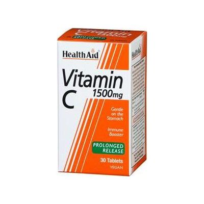 Healthaid vitamin C supplements vit C prolonged release  tablets 1500mg 30 pack