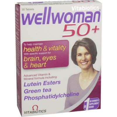 Wellwoman 50+ tablets 30 pack