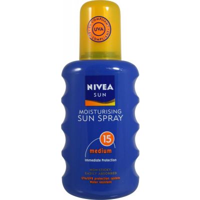 Nivea suncare sun spray spf 15 200ml