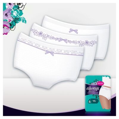 Always incontinence range Discreet pants plus medium 9