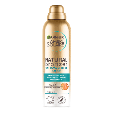 Garnier AMBRE SOLAIRE Self-tan Mist Body, Medium 150ml