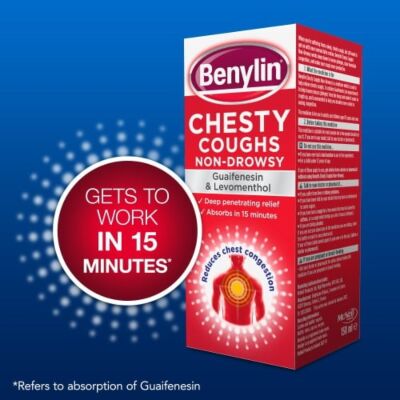 Benylin chesty cough non-drowsy 150ml