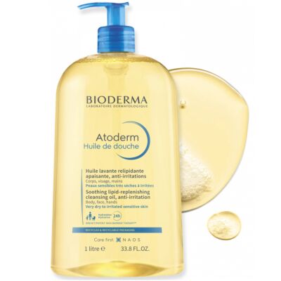 BioDerma Atoderm Shower Oil 1L