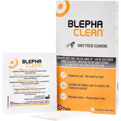 Blephaclean Daily Eyelid Wipes