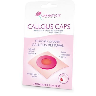 Carnation callous caps 40% 2 pack