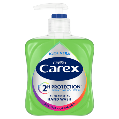 Carex handwash anti-bacterial aloe vera 250ml