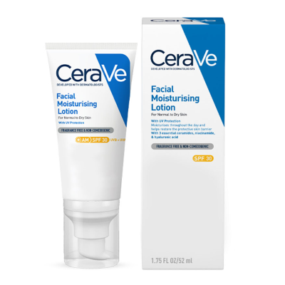 CeraVe AM Facial Moisturising Lotion SPF30 52ml