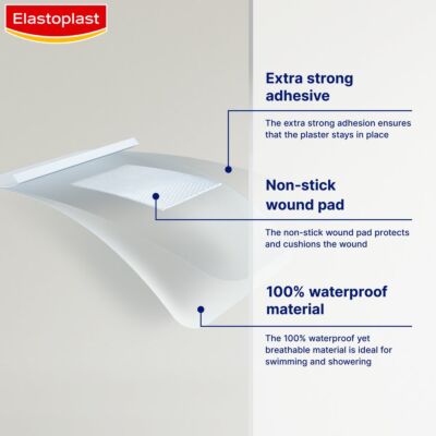 Elastoplast Aqua Protect Plaster 100% waterproof