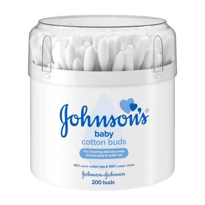 JOHNSON'S baby cotton buds 200