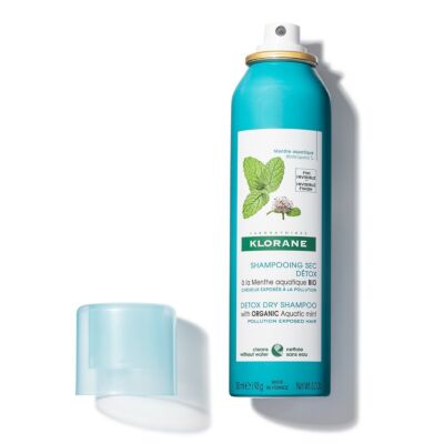 Klorane Detox Dry Shampoo with Aquatic Mint 150ml