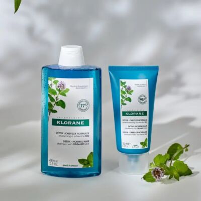 Klorane Shampoo with Organic Mint 400ml