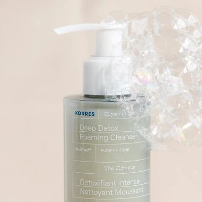 Korres Olympus Tea Deep Detox Foaming Cleanser