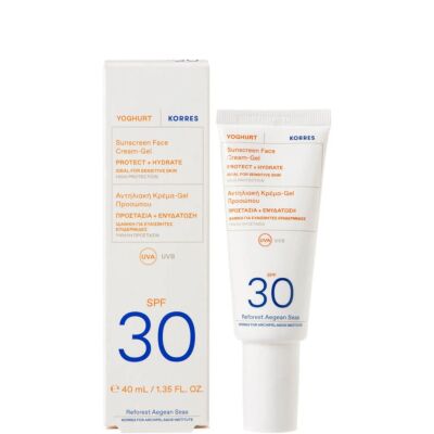 Korres Yoghurt Sunscreen Face Cream-Gel SPF30