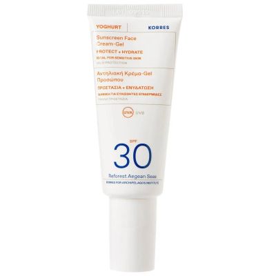 Korres Yoghurt Sunscreen Face Cream-Gel SPF30