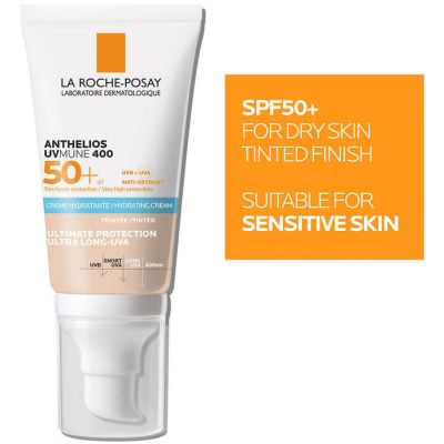 La Roche-Posay Anthelios UVMune 400 Hydrating Tinted Cream SPF50+ Sun Cream 50ML