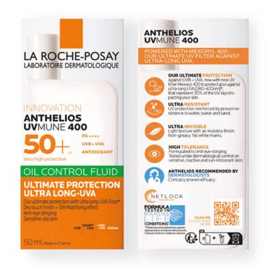 La Roche-Posay Anthelios UVMune 400 SPF50+ Oil Control Invisible Fluid