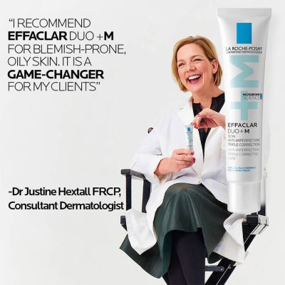 La Roche-Posay Effaclar Duo+M: Anti-Blemish Corrective Gel Moisturiser 40ml