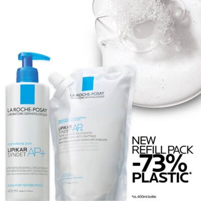 La Roche-Posay Lipikar Syndet AP+ Eco-Refill 400ml