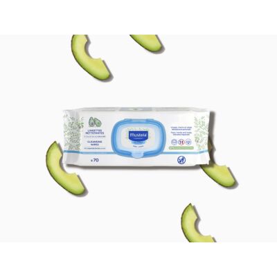 Mustela Normal Skin Cleansing wipes