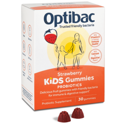 OPTIBAC probiotic food supplements kids gummies  30