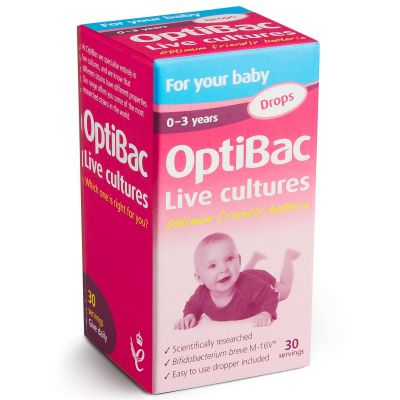 OptiBac Probiotics For your baby - 30 servings