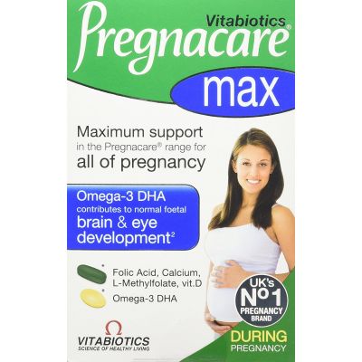 Pregnacare max tablets plus omega-3 capsules 84 pack