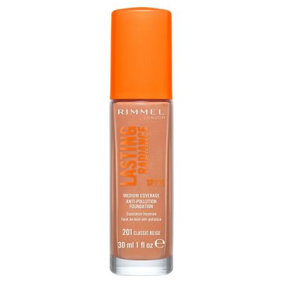 Rimmel London Lasting Radiance Foundation 201 Classic Beige